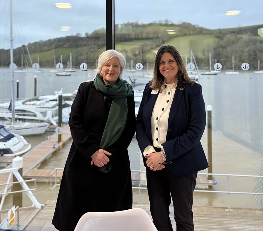 August Race CEO Sarah Wallbank Meets With Caroline Voaden MP