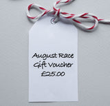 AUGUST RACE VOUCHER - THE PERFECT BOATY GIFT