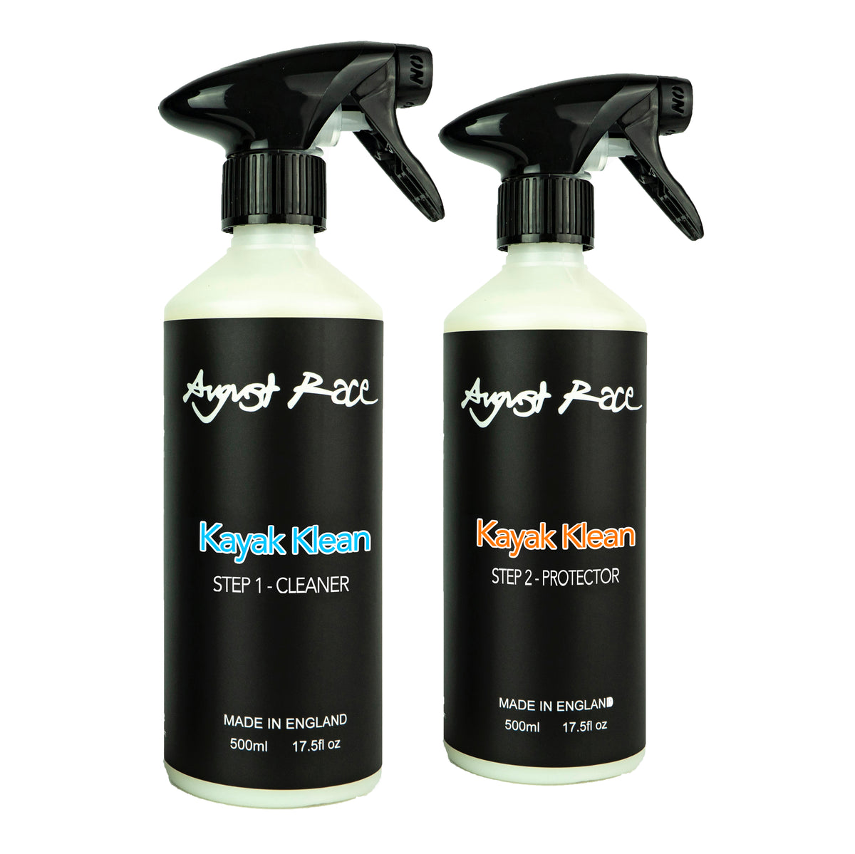 HOW TO CLEAN A KAYAK AUGUST RACE™ KAYAK KLEAN 2 PART SYSTEM August